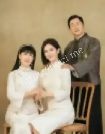 谢娜晒爸妈金婚全家福